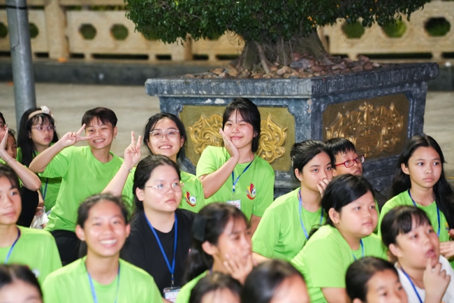 Ngày thứ 4 Khoá tu thiếu nhi – XGGD 2025 – Pháp thoại “Nguyện làm người con Phật”