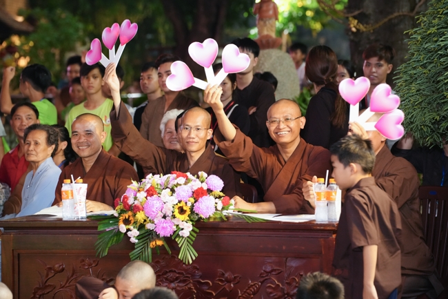 Ngày thứ 4 Khoá tu thiếu nhi – XGGD 2025 – Pháp thoại “Nguyện làm người con Phật”