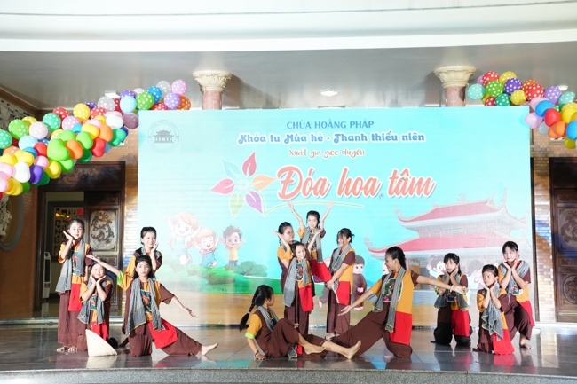 Ngày thứ 4 Khoá tu thiếu nhi – XGGD 2025 – Pháp thoại “Nguyện làm người con Phật”