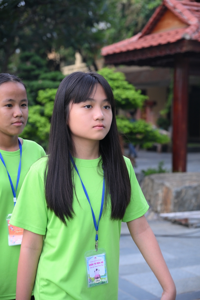 Ngày thứ 4 Khoá tu thiếu nhi – XGGD 2025 – Pháp thoại “Nguyện làm người con Phật”