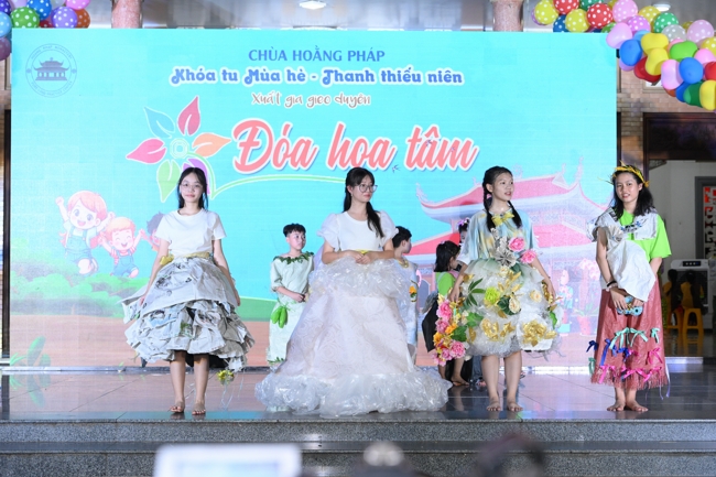 Ngày thứ 4 Khoá tu thiếu nhi – XGGD 2025 – Pháp thoại “Nguyện làm người con Phật”