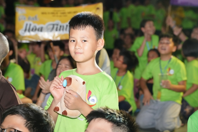 Ngày thứ 4 Khoá tu thiếu nhi – XGGD 2025 – Pháp thoại “Nguyện làm người con Phật”