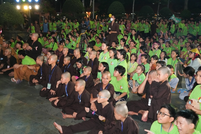 Ngày thứ 4 Khoá tu thiếu nhi – XGGD 2025 – Pháp thoại “Nguyện làm người con Phật”