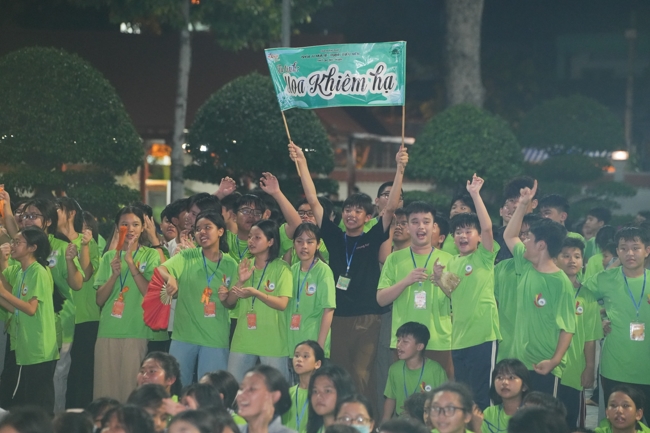 Ngày thứ 4 Khoá tu thiếu nhi – XGGD 2025 – Pháp thoại “Nguyện làm người con Phật”