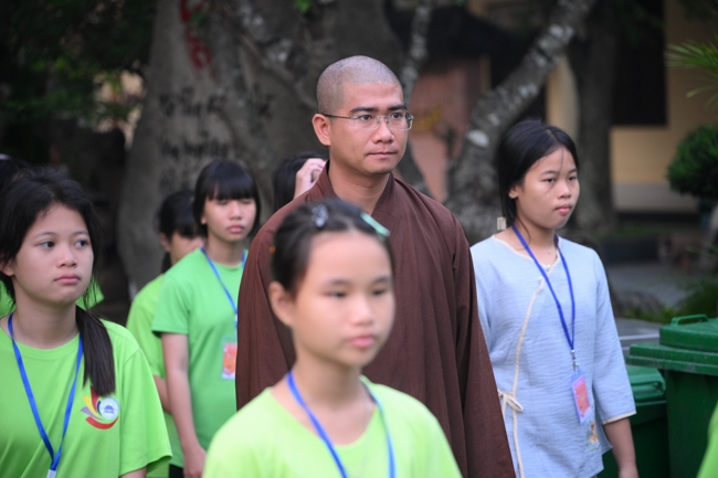 Ngày thứ 4 Khoá tu thiếu nhi – XGGD 2025 – Pháp thoại “Nguyện làm người con Phật”