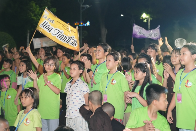 Ngày thứ 4 Khoá tu thiếu nhi – XGGD 2025 – Pháp thoại “Nguyện làm người con Phật”