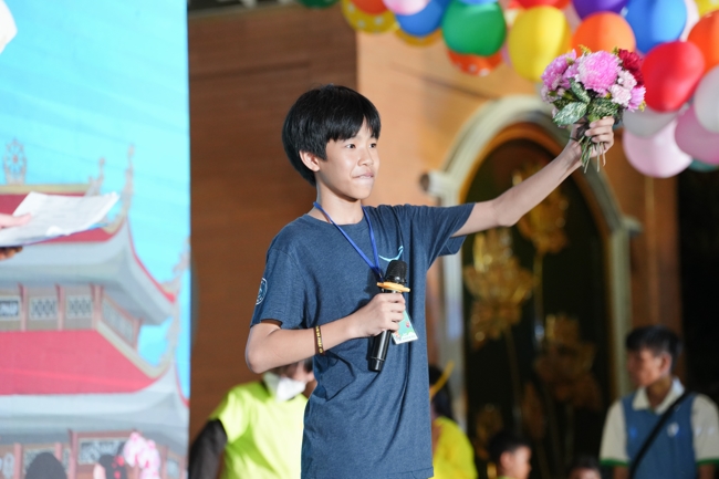 Ngày thứ 4 Khoá tu thiếu nhi – XGGD 2025 – Pháp thoại “Nguyện làm người con Phật”