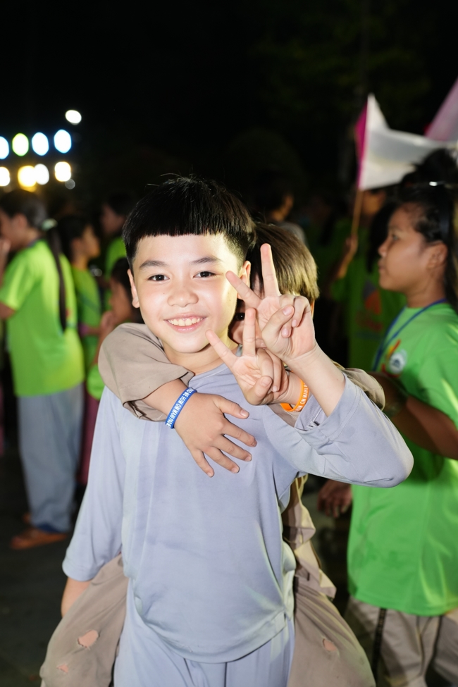 Ngày thứ 4 Khoá tu thiếu nhi – XGGD 2025 – Pháp thoại “Nguyện làm người con Phật”