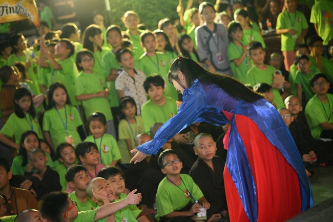 Ngày thứ 4 Khoá tu thiếu nhi – XGGD 2025 – Pháp thoại “Nguyện làm người con Phật”