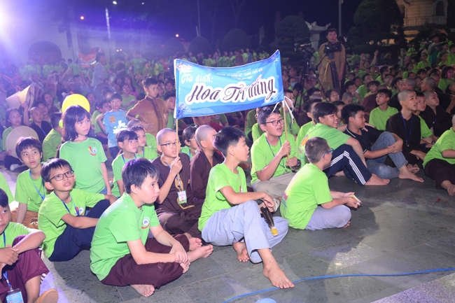 Ngày thứ 4 Khoá tu thiếu nhi – XGGD 2025 – Pháp thoại “Nguyện làm người con Phật”