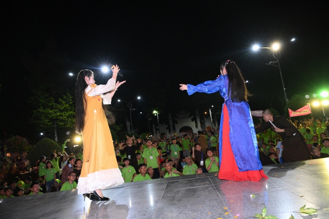 Ngày thứ 4 Khoá tu thiếu nhi – XGGD 2025 – Pháp thoại “Nguyện làm người con Phật”