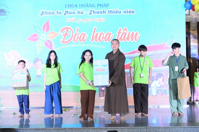 Ngày thứ 4 Khoá tu thiếu nhi – XGGD 2025 – Pháp thoại “Nguyện làm người con Phật”