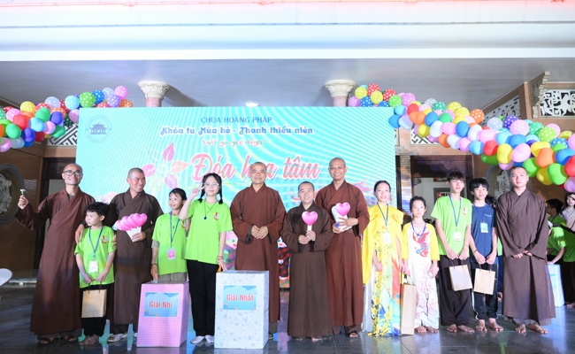 Ngày thứ 4 Khoá tu thiếu nhi – XGGD 2025 – Pháp thoại “Nguyện làm người con Phật”