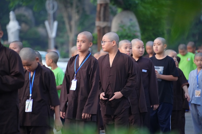 Ngày thứ 4 Khoá tu thiếu nhi – XGGD 2025 – Pháp thoại “Nguyện làm người con Phật”