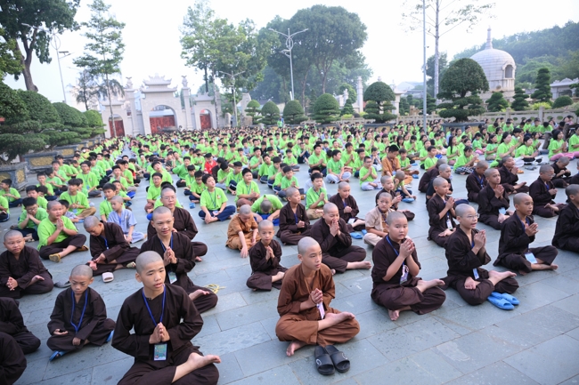 Ngày thứ 4 Khoá tu thiếu nhi – XGGD 2025 – Pháp thoại “Nguyện làm người con Phật”