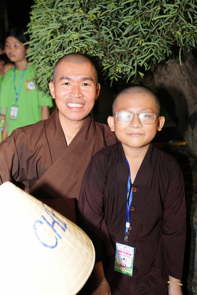 Ngày thứ 4 Khoá tu thiếu nhi – XGGD 2025 – Pháp thoại “Nguyện làm người con Phật”