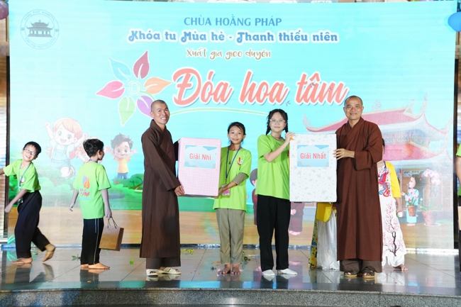 Ngày thứ 4 Khoá tu thiếu nhi – XGGD 2025 – Pháp thoại “Nguyện làm người con Phật”