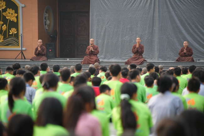 Ngày thứ 4 Khoá tu thiếu nhi – XGGD 2025 – Pháp thoại “Nguyện làm người con Phật”