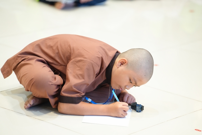 Ngày thứ 4 Khoá tu thiếu nhi – XGGD 2025 – Pháp thoại “Nguyện làm người con Phật”