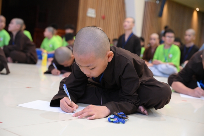 Ngày thứ 4 Khoá tu thiếu nhi – XGGD 2025 – Pháp thoại “Nguyện làm người con Phật”