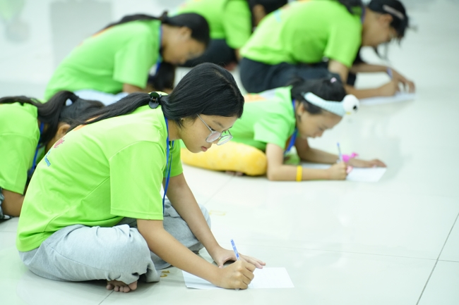 Ngày thứ 4 Khoá tu thiếu nhi – XGGD 2025 – Pháp thoại “Nguyện làm người con Phật”