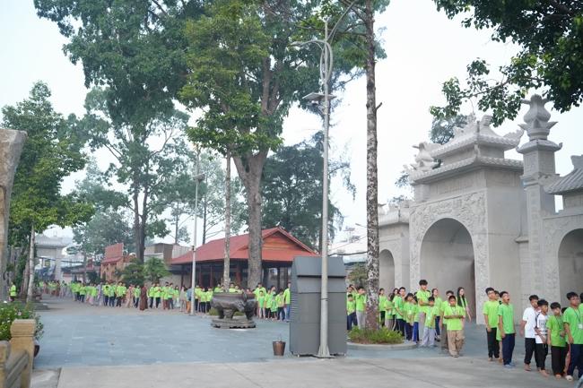 Ngày thứ 4 Khoá tu thiếu nhi – XGGD 2025 – Pháp thoại “Nguyện làm người con Phật”