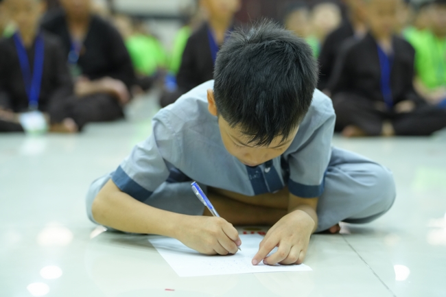 Ngày thứ 4 Khoá tu thiếu nhi – XGGD 2025 – Pháp thoại “Nguyện làm người con Phật”