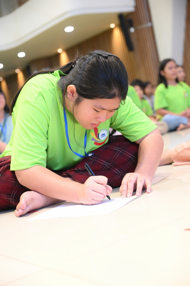 Ngày thứ 4 Khoá tu thiếu nhi – XGGD 2025 – Pháp thoại “Nguyện làm người con Phật”