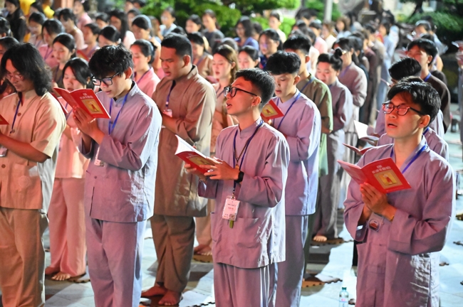 The 2nd day of Summer Retreat 2025 “The Good Mind Youth” in the afternoon