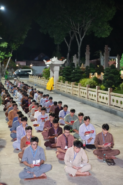 The 2nd day of Summer Retreat 2025 “The Good Mind Youth” in the afternoon