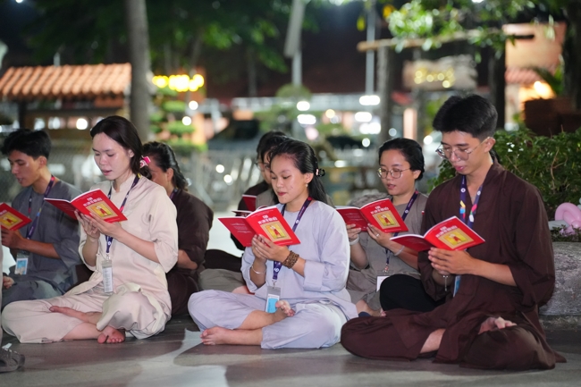 The 2nd day of Summer Retreat 2025 “The Good Mind Youth” in the afternoon