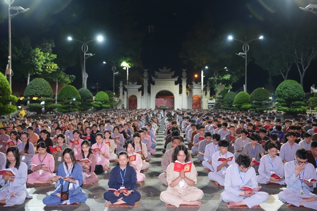 The 2nd day of Summer Retreat 2025 “The Good Mind Youth” in the afternoon