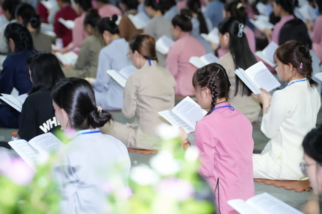 The 2nd day of Summer Retreat 2025 “The Good Mind Youth” in the afternoon