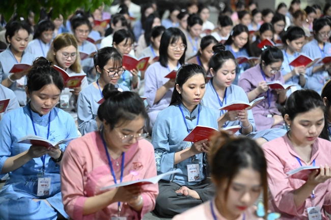 The 2nd day of Summer Retreat 2025 “The Good Mind Youth” in the afternoon