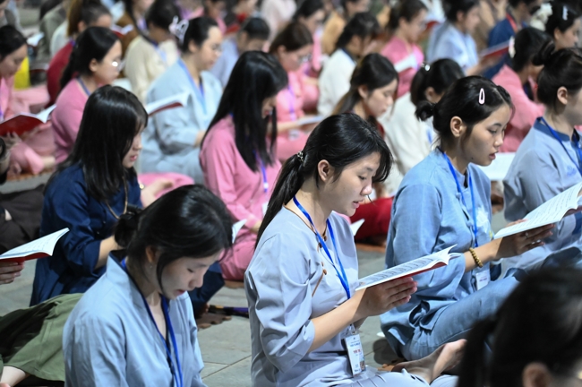 The 2nd day of Summer Retreat 2025 “The Good Mind Youth” in the afternoon