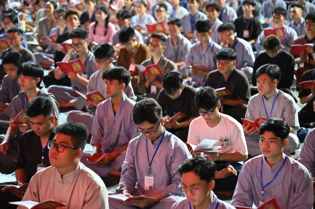 The 2nd day of Summer Retreat 2025 “The Good Mind Youth” in the afternoon