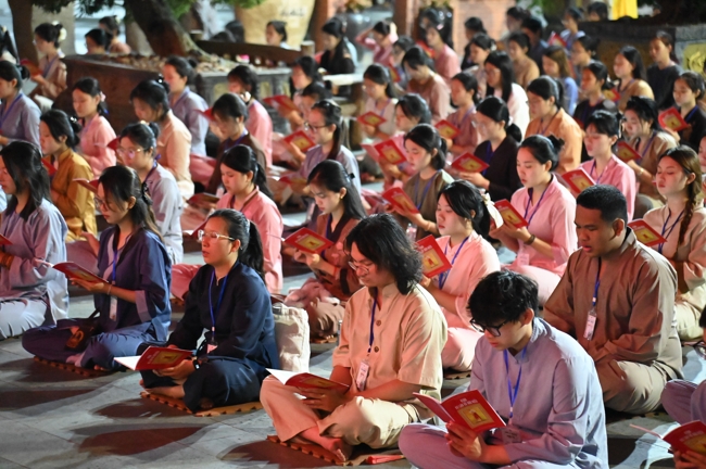 The 2nd day of Summer Retreat 2025 “The Good Mind Youth” in the afternoon