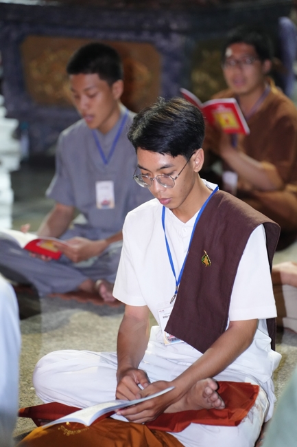 The 2nd day of Summer Retreat 2025 “The Good Mind Youth” in the afternoon