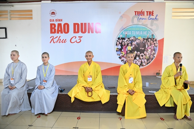 The 2nd day of Summer Retreat 2025 “The Good Mind Youth” in the afternoon