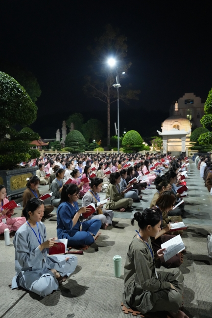 The 2nd day of Summer Retreat 2025 “The Good Mind Youth” in the afternoon