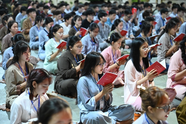 The 2nd day of Summer Retreat 2025 “The Good Mind Youth” in the afternoon