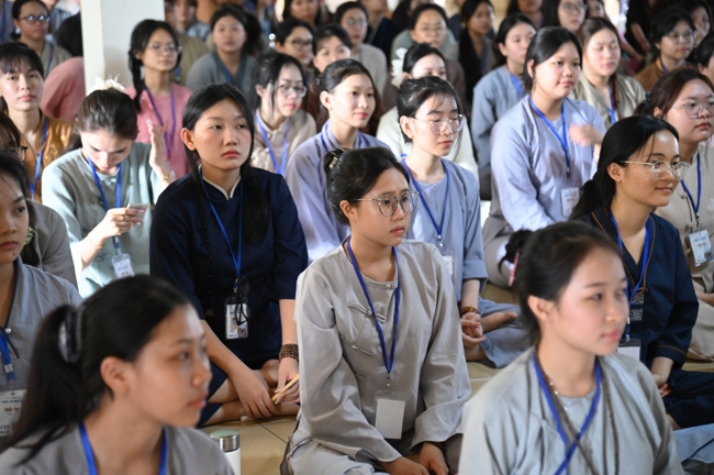 The 2nd day of Summer Retreat 2025 “The Good Mind Youth” in the afternoon