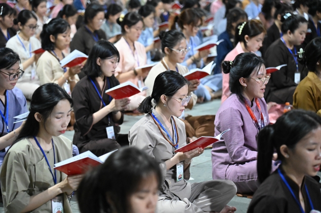 The 2nd day of Summer Retreat 2025 “The Good Mind Youth” in the afternoon