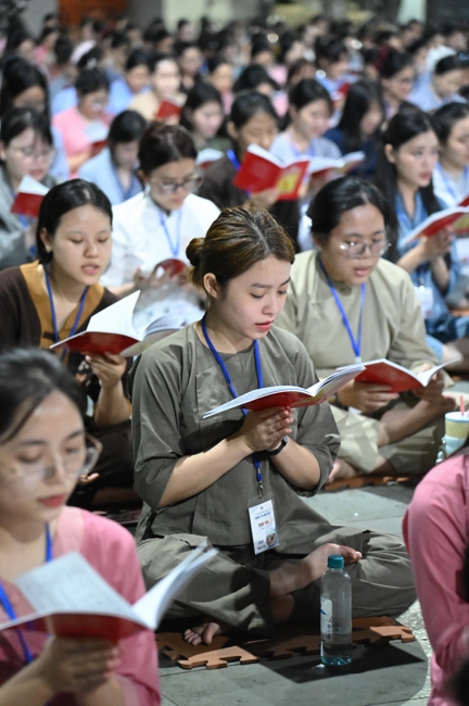 The 2nd day of Summer Retreat 2025 “The Good Mind Youth” in the afternoon