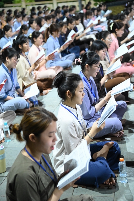 The 2nd day of Summer Retreat 2025 “The Good Mind Youth” in the afternoon