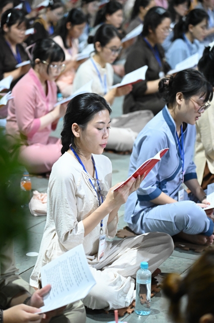 The 2nd day of Summer Retreat 2025 “The Good Mind Youth” in the afternoon