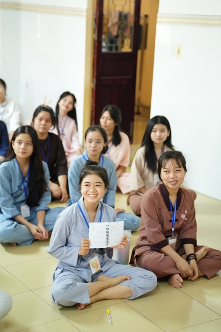 The 2nd day of Summer Retreat 2025 “The Good Mind Youth” in the afternoon