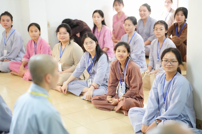 The 2nd day of Summer Retreat 2025 “The Good Mind Youth” in the afternoon