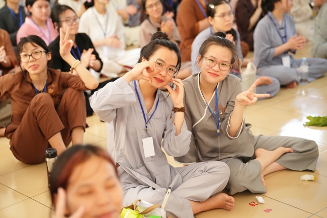 The 2nd day of Summer Retreat 2025 “The Good Mind Youth” in the afternoon