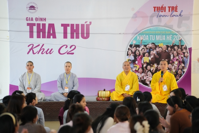 The 2nd day of Summer Retreat 2025 “The Good Mind Youth” in the afternoon